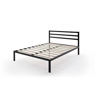 Abbildung von Robas Lund, Bett, Metallbett, Hans, Bettgestell inkl. Lattenrost, schwarz, 140 x 200 cm, 89005MS2