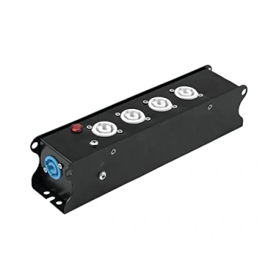Abbildung von EUROLITE SAB 42X Stromverteiler Roadtauglicher mit P Con Ein und Ausgang