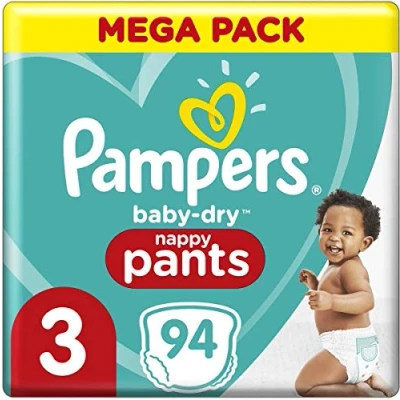 Abbildung von Pampers 81714247 Baby Dry Pants windelhose, weiß