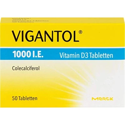 Abbildung von Vitamin D3 1000 I.E. VIGANTOL Tabletten 50 St