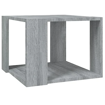 Abbildung von vidaXL Couchtisch Beistelltisch Wohnzimmertisch Kaffeetisch Sofatisch Teetisch Tisch Wohnzimmer Grau Sonoma 40x40x30cm Holzwerkstoff