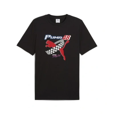 Abbildung von Puma Graphics MOTO Tshirt print, Herren, Größe: Small, Black