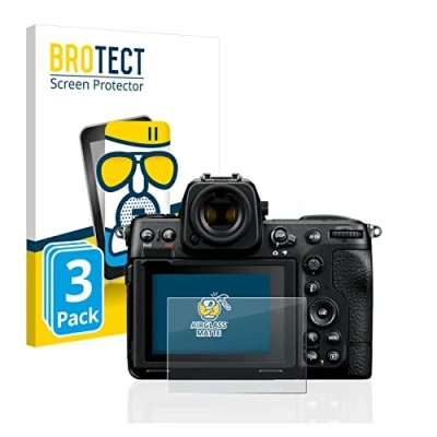 Abbildung von BROTECT Entspiegelungs Schutzglas für Nikon Z 8 (3 Stück) Schutz Folie Panzerfolie Glas Matt [Extrem Kratzfest 9H, Anti Reflex, Fingerprint]