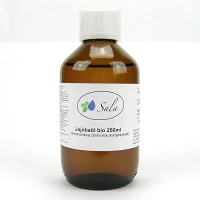 Abbildung von Sala Jojobaöl kaltgepresst bio 250 ml Glasflasche