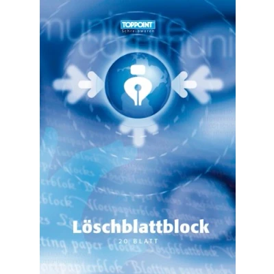 Abbildung von Stylex Schreibwaren Geschäftspapier Löschpapier Löschblattblock Löschblätter DIN A4