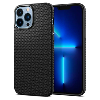 Abbildung von Spigen Rugged Armor TPU Back Cover Schwarz Apple iPhone 13 Pro Max