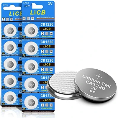 Abbildung von LiCB 10 Stück CR1220 3V Lithium Knopfzellen CR 1220 Batterien