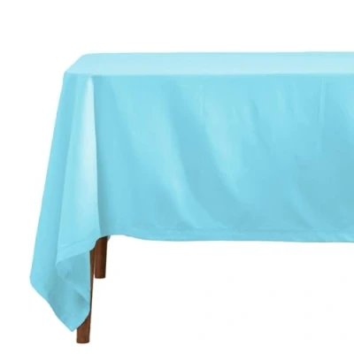 Abbildung von Homescapes Tischdecke aus 100% Baumwolle, 138 x cm, hellblau (1 tlg)