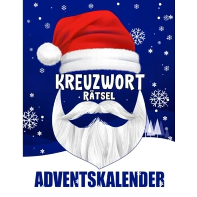 Abbildung von Kreuzwort Rätsel Adventskalender: Großer Rätselspaß für die Weihnachtszeit I liebevoll gestaltetes Innenleben Inkl. Anleitungen und Lösungen Extra Groß