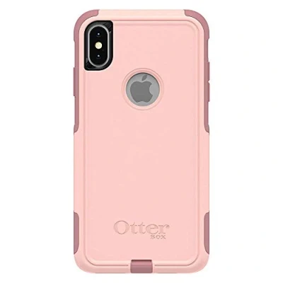 Abbildung von OtterBox Commuter Series Schutzhülle für iPhone XS Max, Einzelhandelsverpackung, Ballettweg, Rosa/Rosa