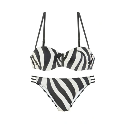 Abbildung von French Connection SET Bikini, Damen, Größe: 34xA, Schwarz creme
