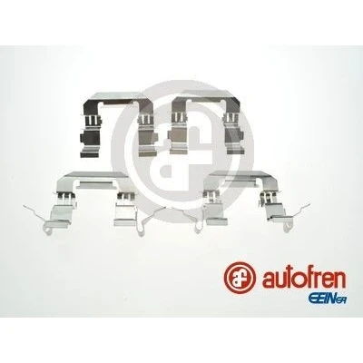 Abbildung von AUTOFREN SEINSA D42986A Zubehörsatz, Scheibenbremsbelag Vorderachse NISSAN: NP300 Navara Pritsche / Fahrgestell, Pickup, Pathfinder 3