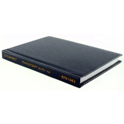 Abbildung von Q Connect A6 Fein Liniert 96 Seiten Manuscript Book