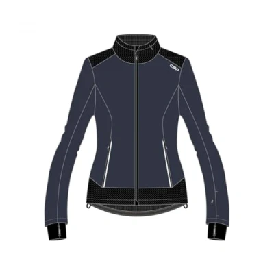 Abbildung von CMP Damen Softshelljacke mit fester Kapuze gekoppelt, Anthrazit, 46