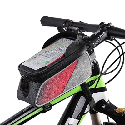 Abbildung von MidGard Fahrradtasche Wheel Up 020 Fahrrad Rahmentasche, Mit geräumigem Hauptfach