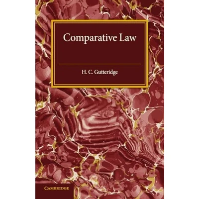 Abbildung von Comparative Law: An Introduction to the Method of Legal Study and Research