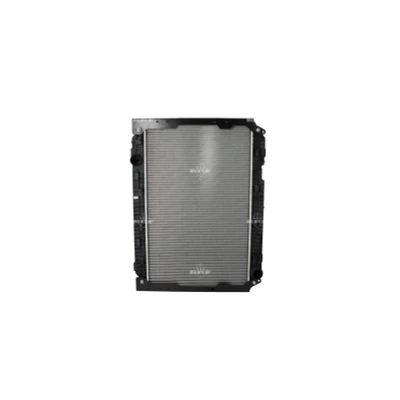 Abbildung von NRF 56138 Kühler, Motorkühlung Aluminium 980 592 56 mit Rahmen Kühlrippen gelötet
