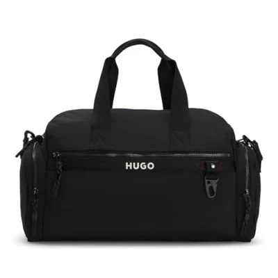 Abbildung von HUGO Dusky Holdall Weekender, Herren, Größe: One Size, Black