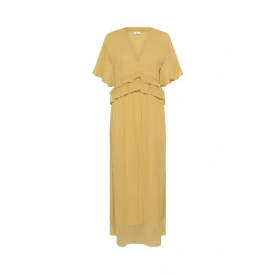 Abbildung von Saint Tropez Lindzy Maxikleid, Damen, Größe: Medium, Fall leaf