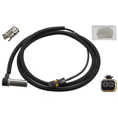 Abbildung von FEBI BILSTEIN 107660 ABS Sensor Vorderachse rechts mit Hülse, Fett 1800 1470 MAN: TGS