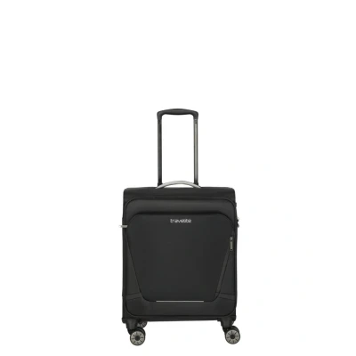 Abbildung von travelite Handgepäck Trolley &quot;JETPACK Max 4 Cabin, konzip. für Lufthansa, Austrian Airlines &amp; Swiss&quot;, Rollen, Weichgepäck Koffer die meisten gängigen