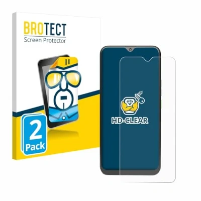 Abbildung von BROTECT (2 Stück Schutzfolie für 4G Systems Rephone Displayschutz Folie Ultra Klar