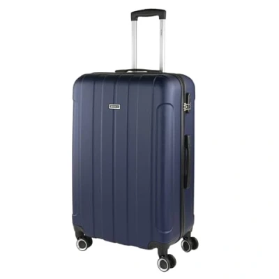 Abbildung von ITACA Handgepäck Koffer Trolley Reisekoffer Mit Rollen und Hartschalenkoffer für Vielreisende. Marine Blau 771150
