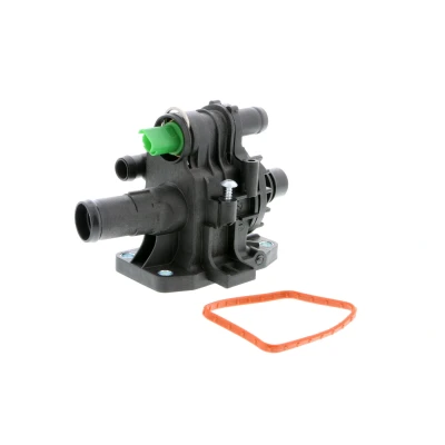 Abbildung von VEMO EXPERT KITS + V25 99 1711 Kühlwasserthermostat 82 mit Dichtung Sensor Kunststoffgehäuse PEUGEOT: 207 Schrägheck, CC, 308 I Schrägheck