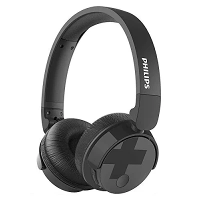 Abbildung von Philips Audio Kopfhörer On Ear BH305BK/00 (Bluetooth, Voluminöse Bässe, Aktive Geräuschunterdrückung, 18 Stunden Akkulaufzeit, Faltbar) Schwarz, Einheitsgröße