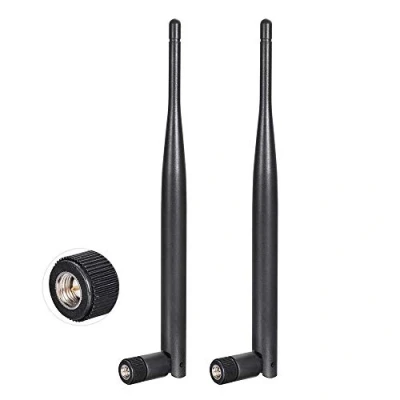 Abbildung von Bingfu 4G LTE Antenne SMA Stecker 6dBi Mobilfunk 2 Pack Kompatibel mit Wireless CPE Router Hotspot Gateway Industrieller IoT Trail Kamera Spielekamera Außenüberwachungskamera