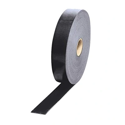 Abbildung von Knauf Dichtungsband zur Schall Entkopplung und Geräusch Abdichtung für Trockenbau Systeme, selbstklebend Dichtband speziell Metall Profile Unterkonstruktionen, 70 mm x 30 m