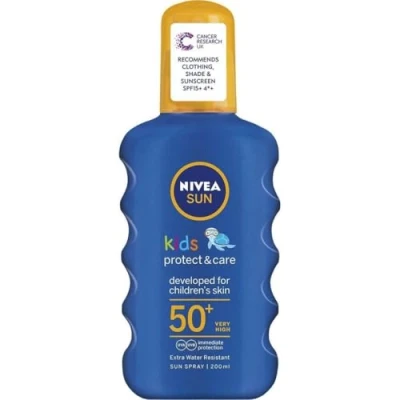 Abbildung von Nivea Kinder Farbige Sun Spray LSF 50+, 200 ml