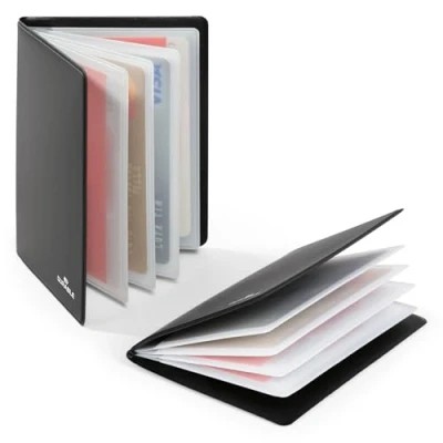 Abbildung von DURABLE Aktenordner 230958 Kreditkartenetui RFID Secure anthrazit für 8 Karten, dokumentenecht