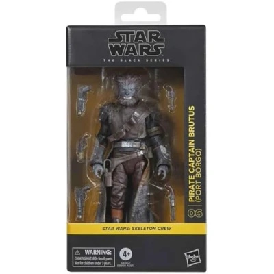 Abbildung von Star Wars The Black Series Pirate Captain Brutus (Port Borgo), Skeleton Crew Action Figur (15 cm)