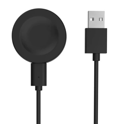 Abbildung von MoKo Magnetisches Ladegerät Kompatibel mit Huawei Watch GT5/GT4/GT3/GT3 Pro/GT3 SE/GT2 Pro/Watch 4/4 Pro/3/3 Pro/Ultimate/GT Runner, Tragbares Ladestation Separatem 1 M Ladekabel, Schwarz
