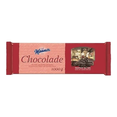 Abbildung von Manner Koch Schokolade Block 1 kg, 1er Pack (1 x kg)