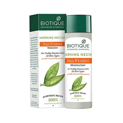Abbildung von Biotique Morning Nectar Lightening and Nourishing Lotion SPF 30 UVA/UVB