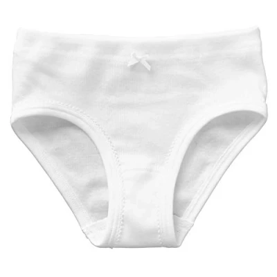 Abbildung von Schiesser Mädchen Unterhose Hüftslip, Grau (Grau Mel. 202), 92