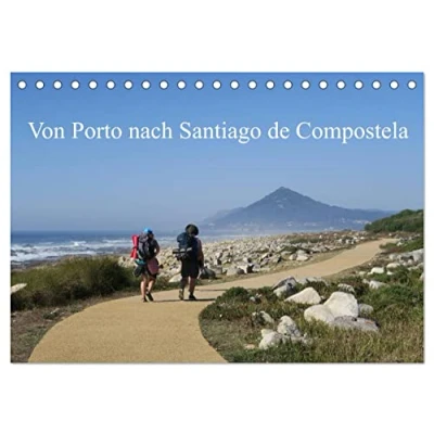 Abbildung von Von Porto nach Santiago de Compostela (Tischkalender 2025 DIN A5 quer), CALVENDO Monatskalender
