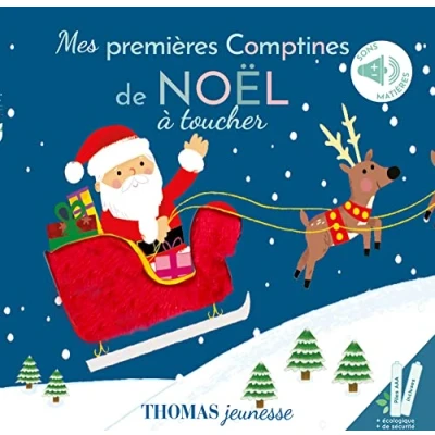 Abbildung von Mes premières comptines de Noël à toucher