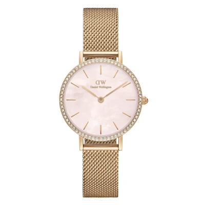 Abbildung von Daniel Wellington Petite Lumine Bezel Uhr Rose goldcoloured, Größe: 28, gold coloured