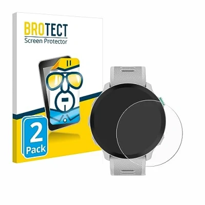 Abbildung von BROTECT (2 Stück Schutzfolie für Garmin Forerunner 55 Displayschutz Folie Ultra Klar