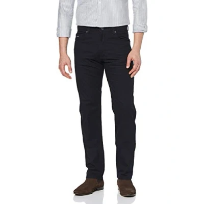 Abbildung von bugatti Constant Colour Stoffhose, Herren, Größe: 33x30, Navy