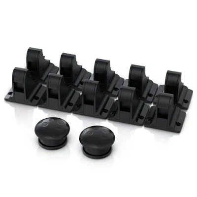 Abbildung von 10x magnetisches Schrankschloss Baby Babysicherung Schranksicherung Kindersicherung 10 Schlösser + 2 Magnet Schlüssel Schloss für Schrank und Schubladen ohne Bohren Werkzeug