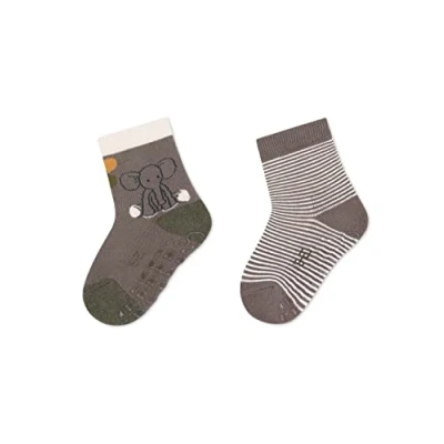 Abbildung von Sterntaler ABSS CKCHEN EDDY, 2ERPACK Socken für Kinder, Größe: 17/18, Graufarbig