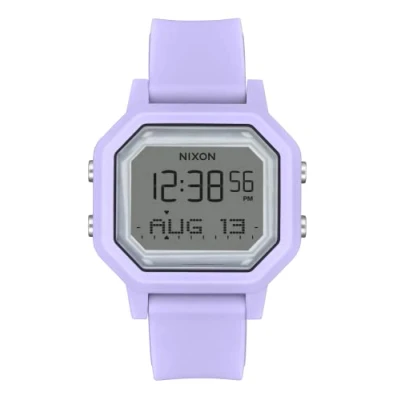 Abbildung von Nixon Unisex Digital Japanisches Automatikwerk Uhr mit Silikon Armband A1311 5108 00