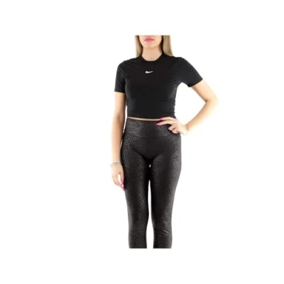 Abbildung von Nike Sportswear TEE Essential SLIM Tshirt basic, Damen, Größe: XL, Black