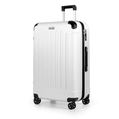 Abbildung von TANTOMI Koffer Groß, Reisekoffer, Hartschalenkoffer Trolley mit Rollen, 3 Stelliges Codeschloss, Zahlenschloss Teleskopgriff, Suitcase für Reisen Geschäft