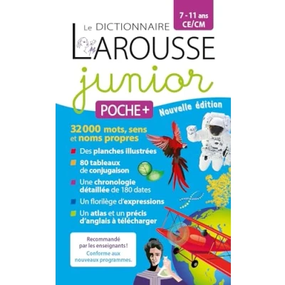 Abbildung von Le dictionnaire Larousse Junior poche Plus 7/11 ans CE/CM