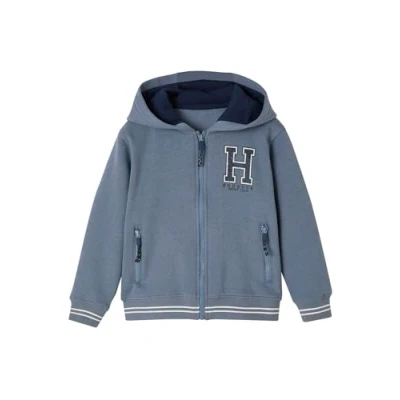 Abbildung von Vertbaudet Sweatjacke für Kinder, Größe: 110, Graublau